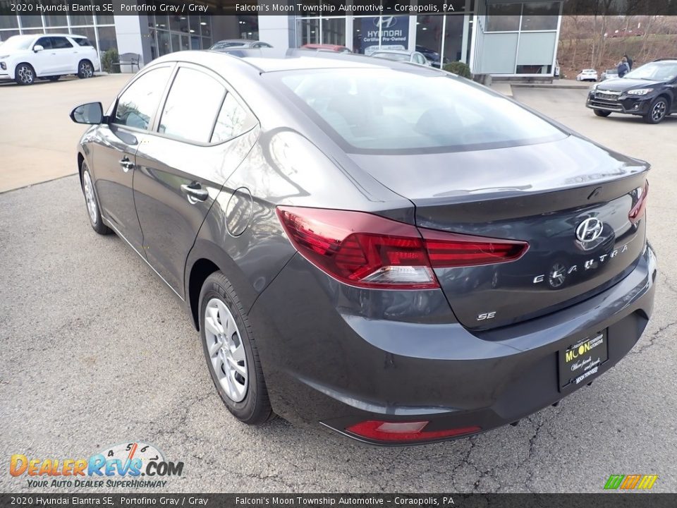 2020 Hyundai Elantra SE Portofino Gray / Gray Photo #6