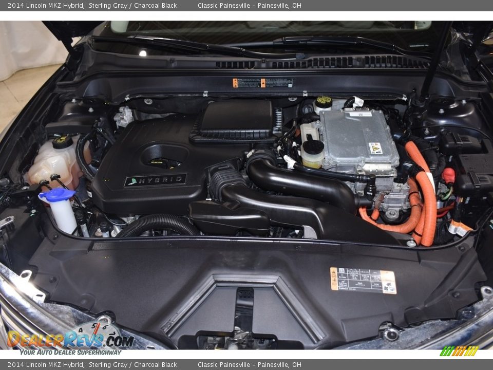 2014 Lincoln MKZ Hybrid Sterling Gray / Charcoal Black Photo #7