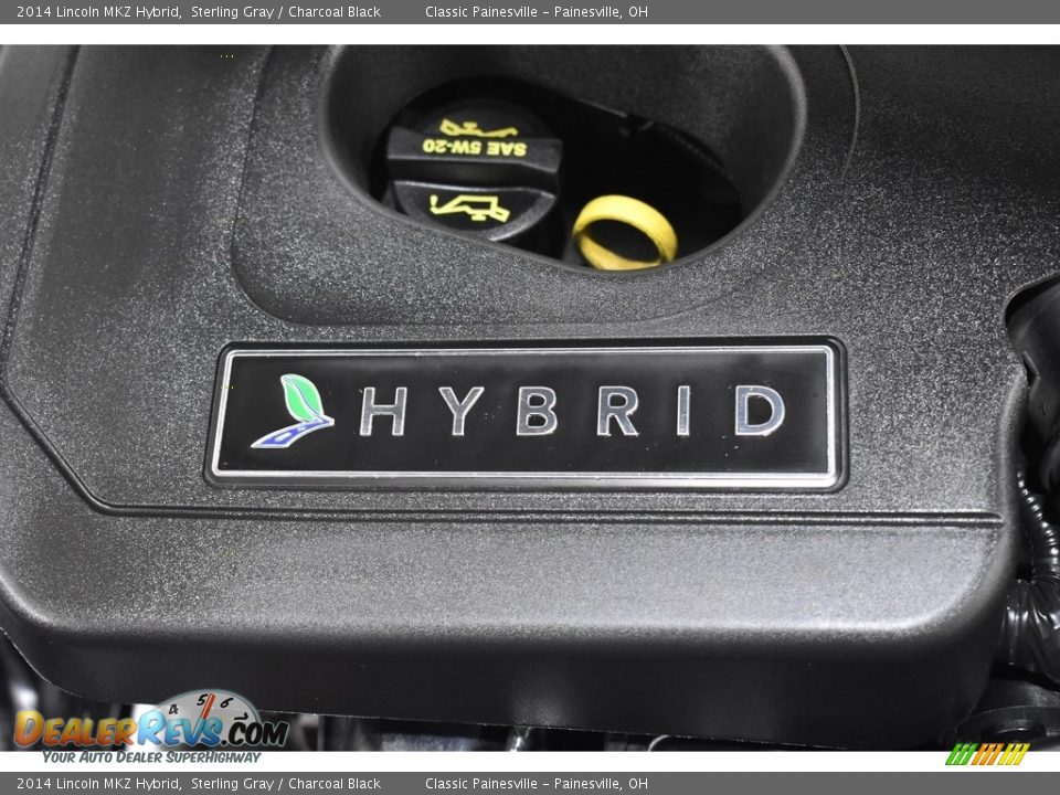 2014 Lincoln MKZ Hybrid Sterling Gray / Charcoal Black Photo #8
