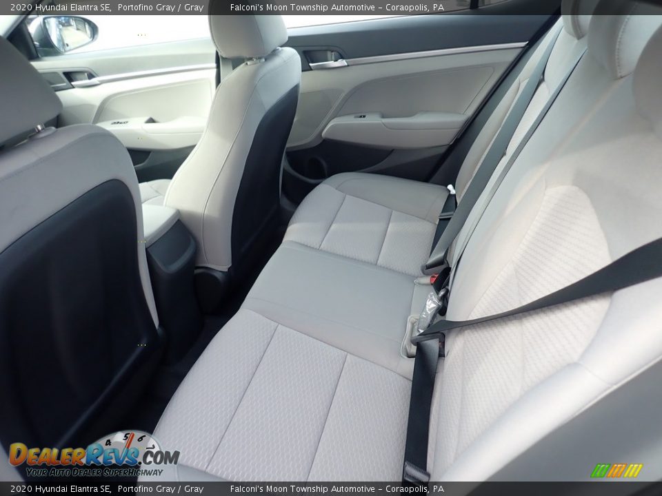 2020 Hyundai Elantra SE Portofino Gray / Gray Photo #8