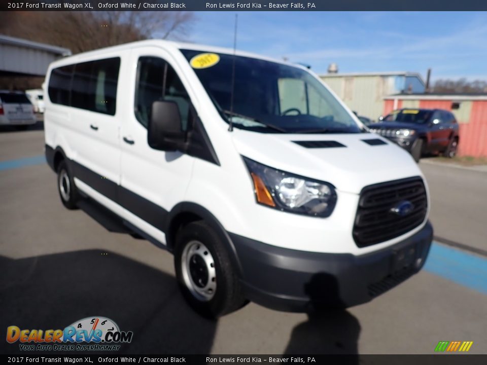 2017 Ford Transit Wagon XL Oxford White / Charcoal Black Photo #2