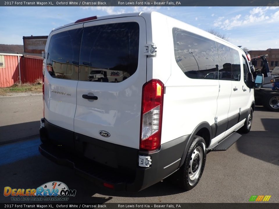 2017 Ford Transit Wagon XL Oxford White / Charcoal Black Photo #3