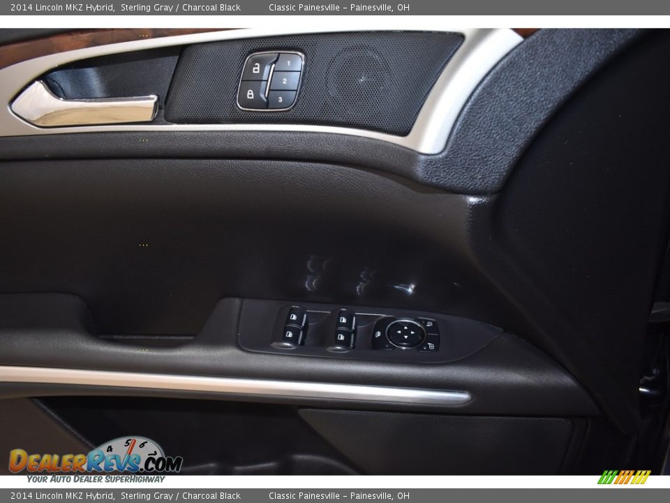 2014 Lincoln MKZ Hybrid Sterling Gray / Charcoal Black Photo #12