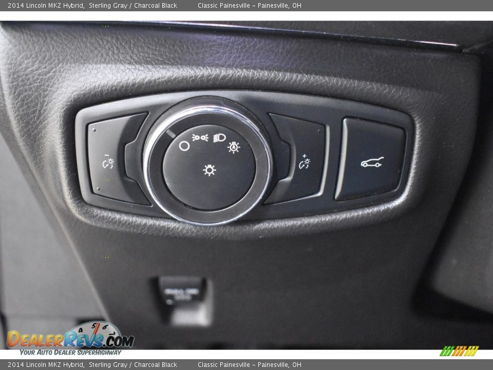 2014 Lincoln MKZ Hybrid Sterling Gray / Charcoal Black Photo #13