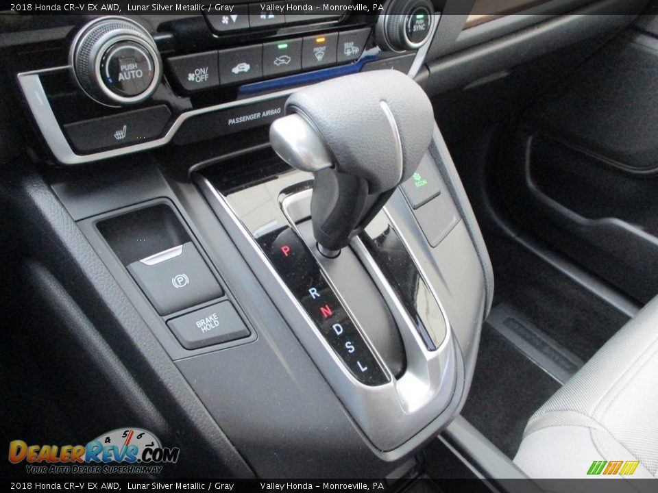 2018 Honda CR-V EX AWD Lunar Silver Metallic / Gray Photo #18