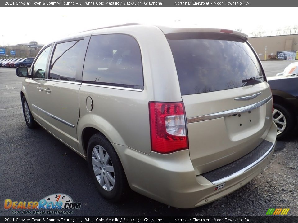 2011 Chrysler Town & Country Touring - L White Gold Metallic / Black/Light Graystone Photo #2