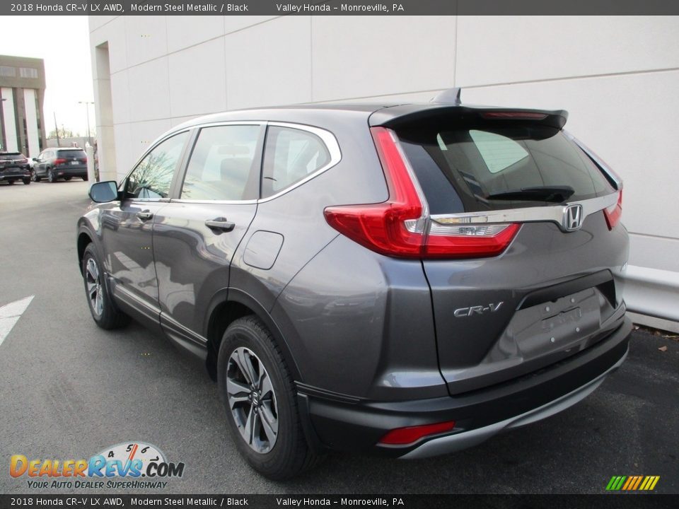 2018 Honda CR-V LX AWD Modern Steel Metallic / Black Photo #3