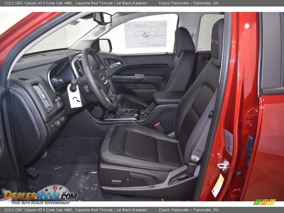 2021 GMC Canyon AT4 Crew Cab 4WD Cayenne Red Tintcoat / Jet Black/Kalahari Photo #6