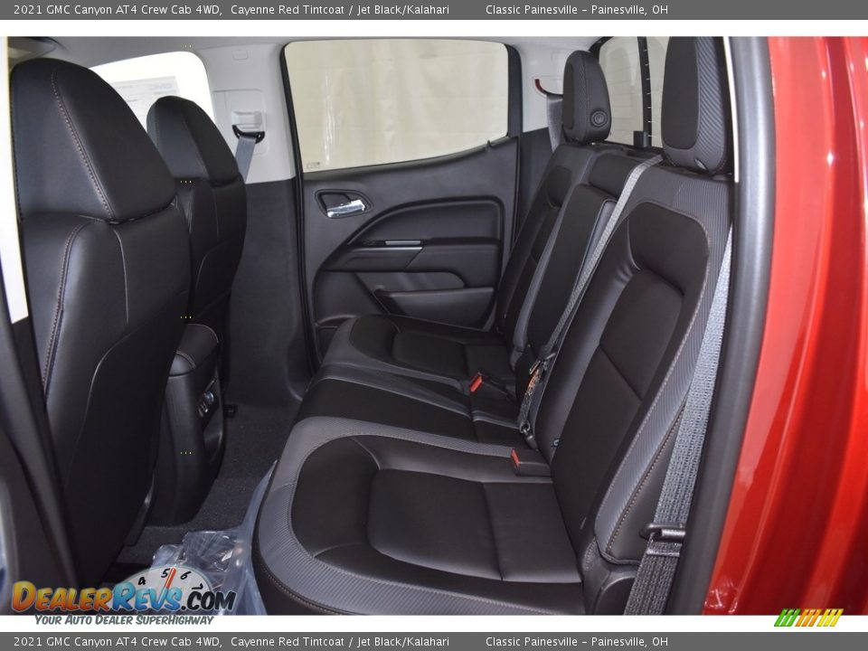2021 GMC Canyon AT4 Crew Cab 4WD Cayenne Red Tintcoat / Jet Black/Kalahari Photo #7