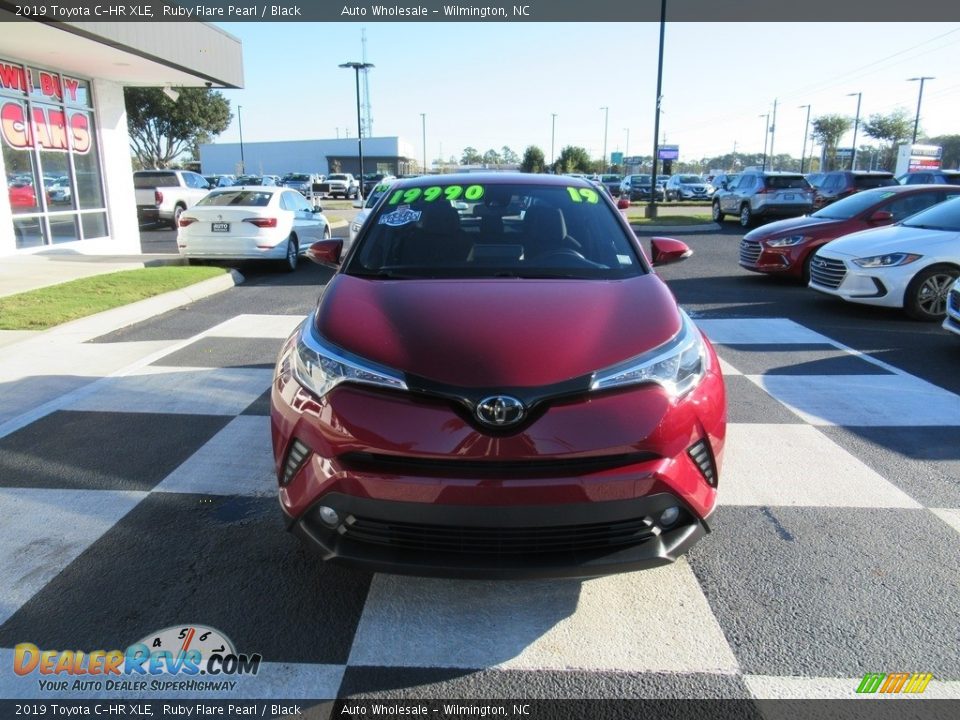 2019 Toyota C-HR XLE Ruby Flare Pearl / Black Photo #2