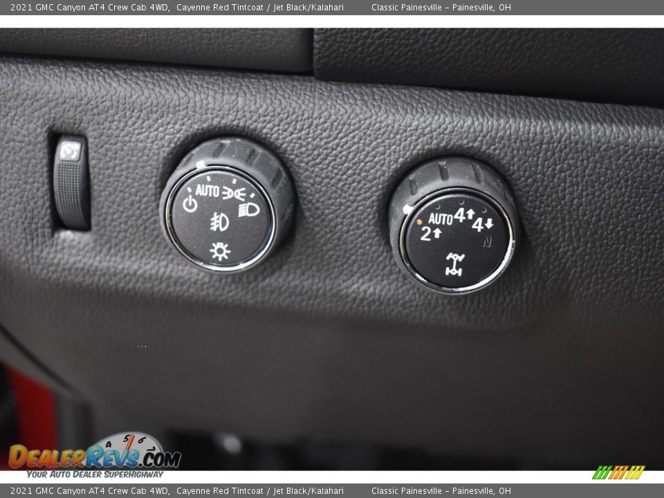 2021 GMC Canyon AT4 Crew Cab 4WD Cayenne Red Tintcoat / Jet Black/Kalahari Photo #8