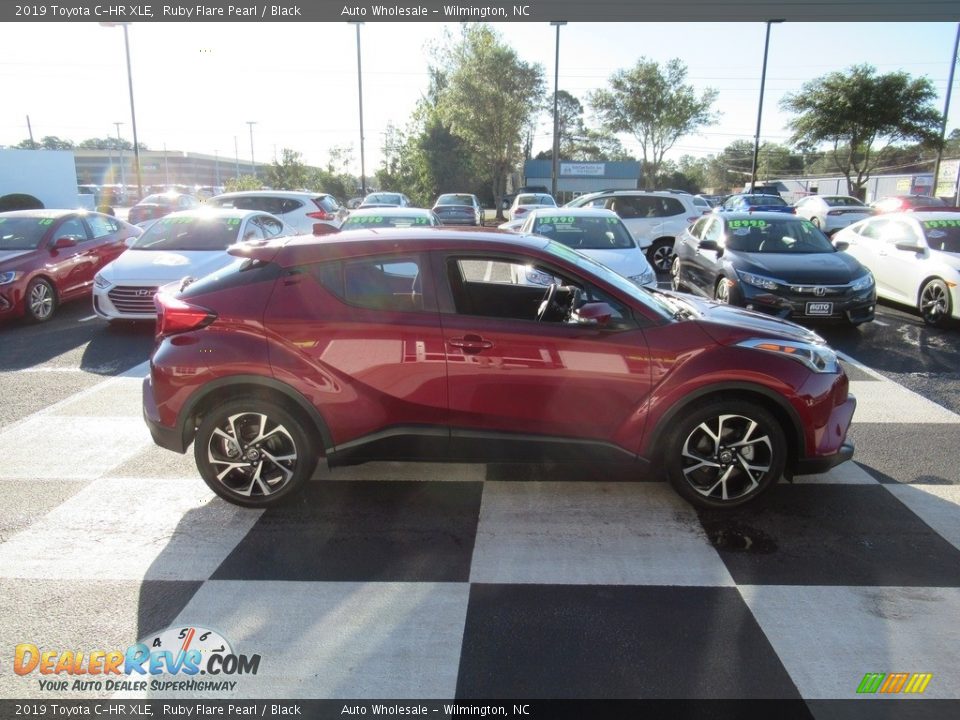 2019 Toyota C-HR XLE Ruby Flare Pearl / Black Photo #3