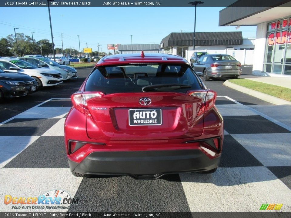 2019 Toyota C-HR XLE Ruby Flare Pearl / Black Photo #4