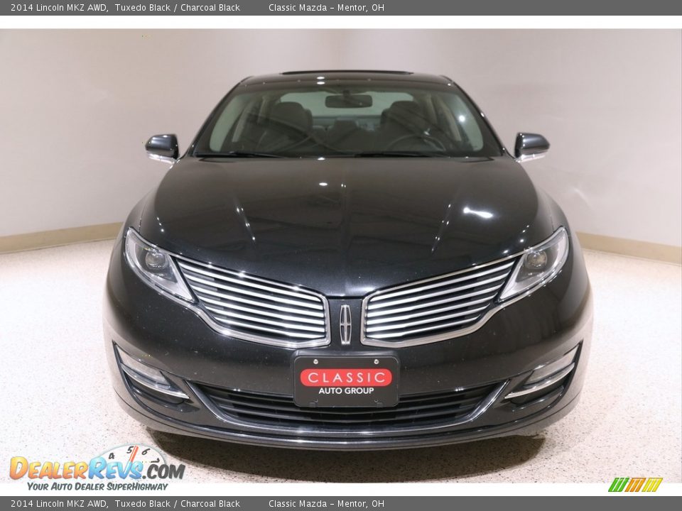 2014 Lincoln MKZ AWD Tuxedo Black / Charcoal Black Photo #2