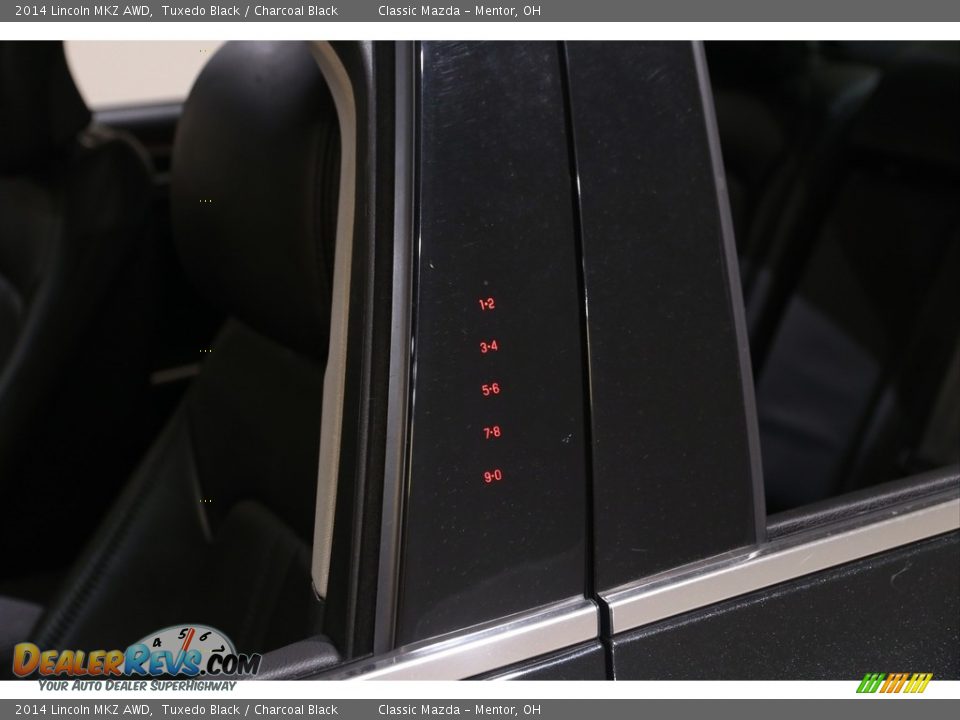 2014 Lincoln MKZ AWD Tuxedo Black / Charcoal Black Photo #4