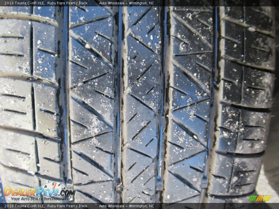 2019 Toyota C-HR XLE Ruby Flare Pearl / Black Photo #10