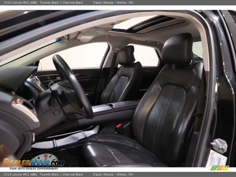 Front Seat of 2014 Lincoln MKZ AWD Photo #6