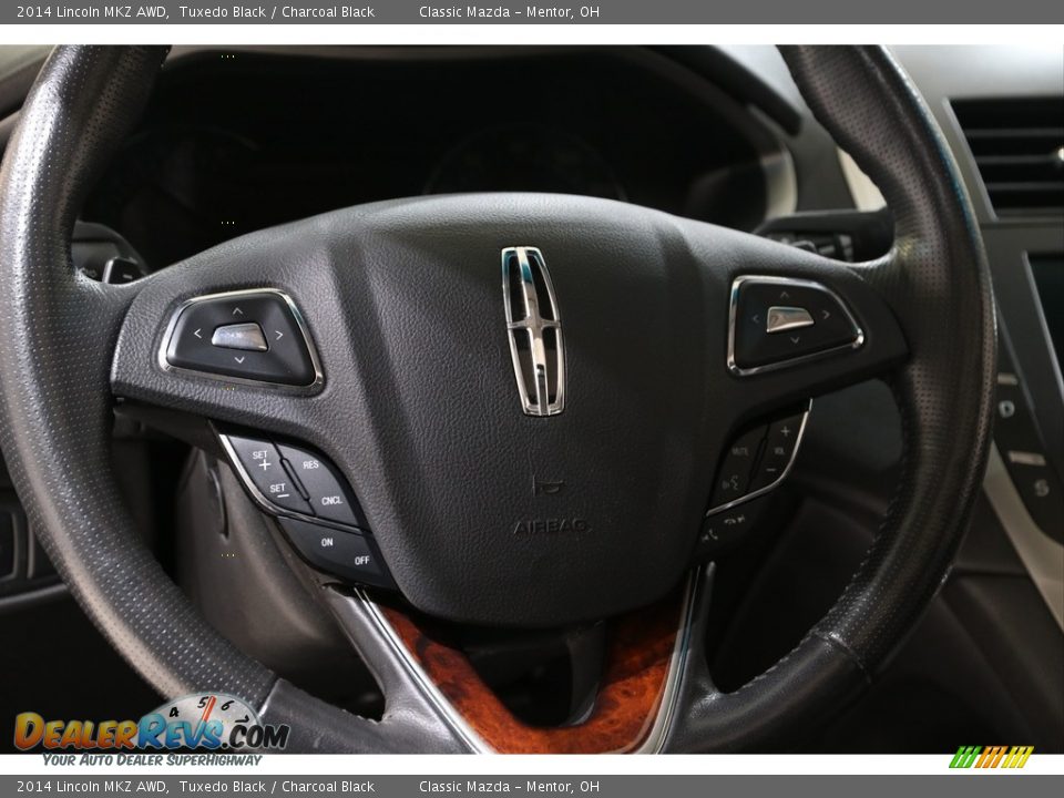 2014 Lincoln MKZ AWD Steering Wheel Photo #8