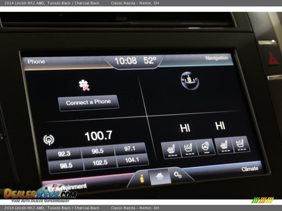 Audio System of 2014 Lincoln MKZ AWD Photo #11