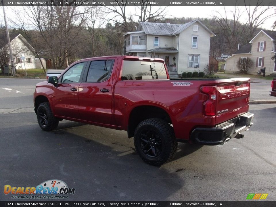 2021 Chevrolet Silverado 1500 LT Trail Boss Crew Cab 4x4 Cherry Red Tintcoat / Jet Black Photo #5