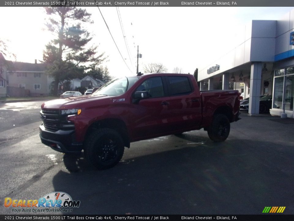 2021 Chevrolet Silverado 1500 LT Trail Boss Crew Cab 4x4 Cherry Red Tintcoat / Jet Black Photo #6