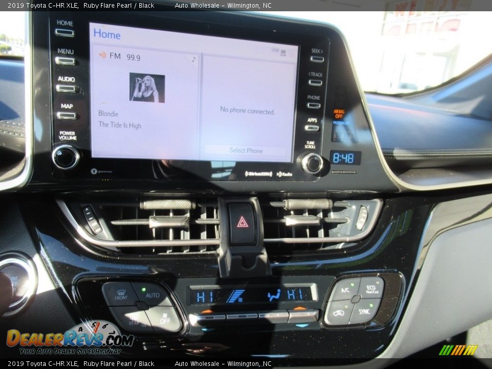 2019 Toyota C-HR XLE Ruby Flare Pearl / Black Photo #17