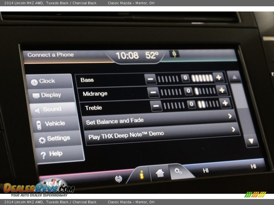 Audio System of 2014 Lincoln MKZ AWD Photo #15