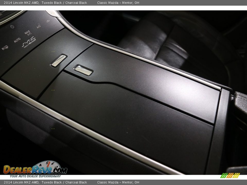 2014 Lincoln MKZ AWD Tuxedo Black / Charcoal Black Photo #19