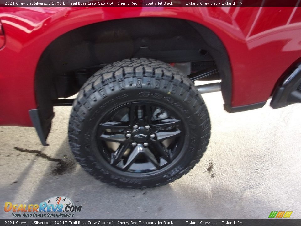 2021 Chevrolet Silverado 1500 LT Trail Boss Crew Cab 4x4 Cherry Red Tintcoat / Jet Black Photo #12