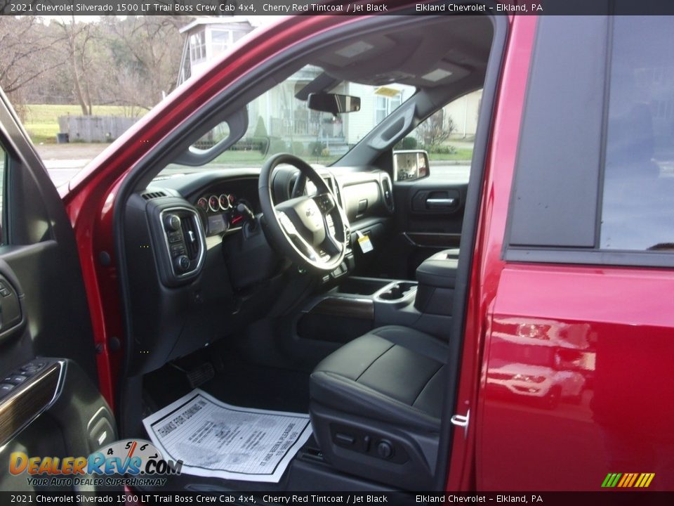 2021 Chevrolet Silverado 1500 LT Trail Boss Crew Cab 4x4 Cherry Red Tintcoat / Jet Black Photo #13