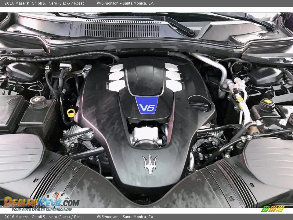 2016 Maserati Ghibli S 3.0 Liter Twin-Turbocharged DOHC 24-Valve VVT V6 Engine Photo #9