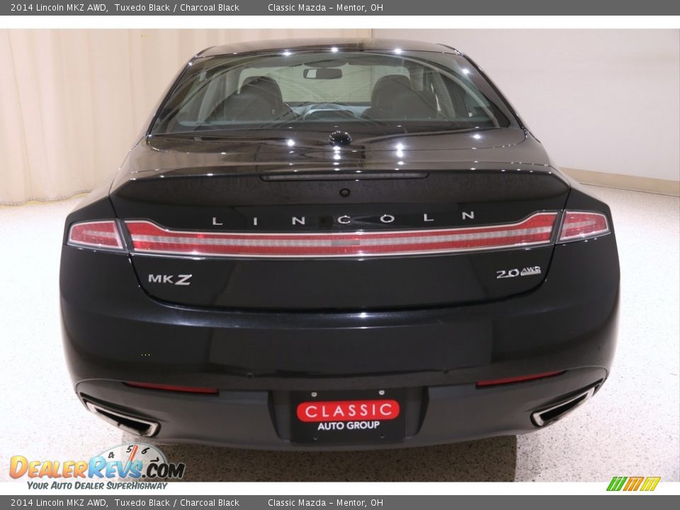 2014 Lincoln MKZ AWD Tuxedo Black / Charcoal Black Photo #24