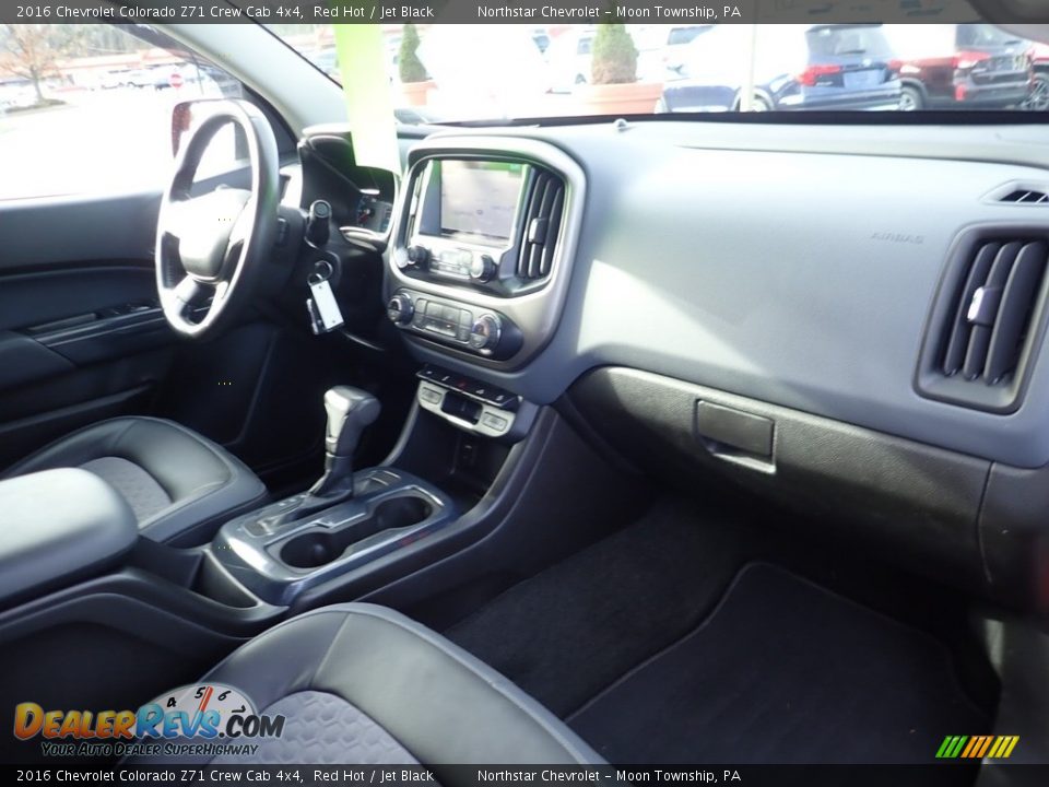 2016 Chevrolet Colorado Z71 Crew Cab 4x4 Red Hot / Jet Black Photo #15