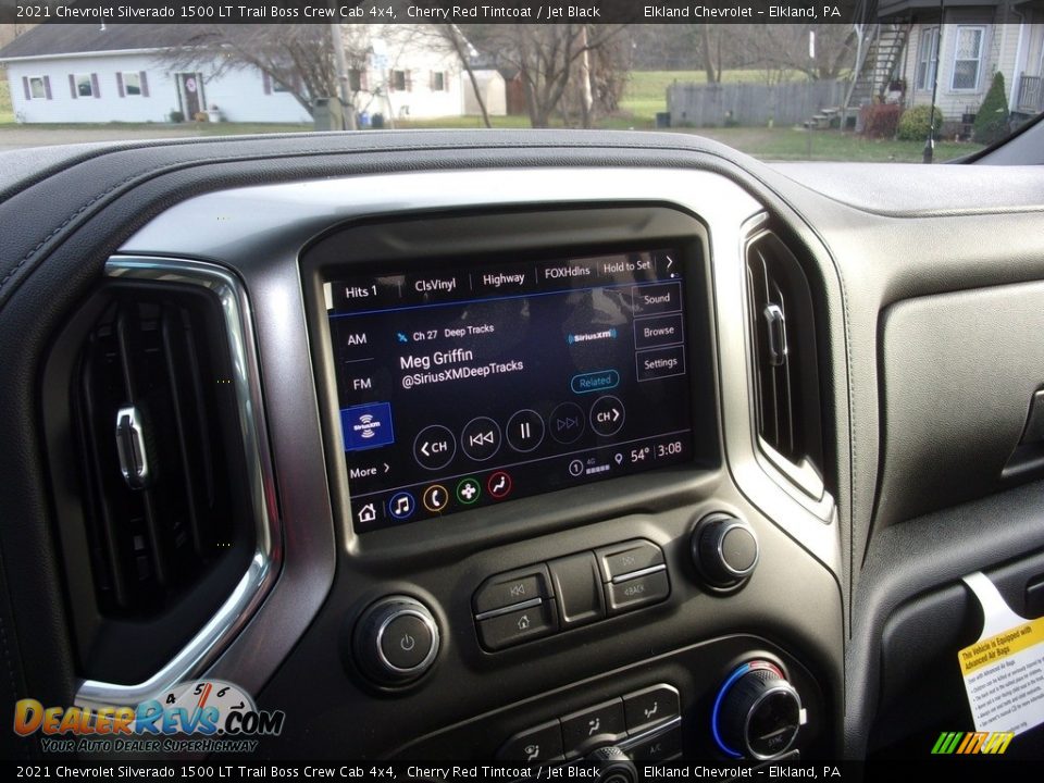 2021 Chevrolet Silverado 1500 LT Trail Boss Crew Cab 4x4 Cherry Red Tintcoat / Jet Black Photo #24