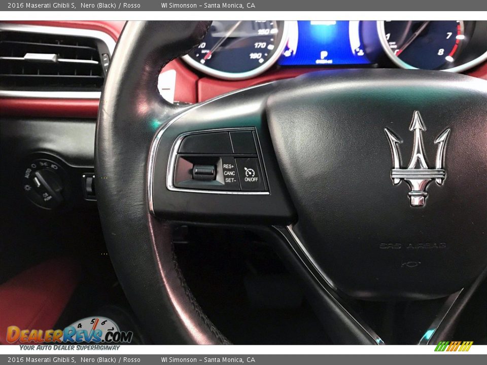2016 Maserati Ghibli S Steering Wheel Photo #21