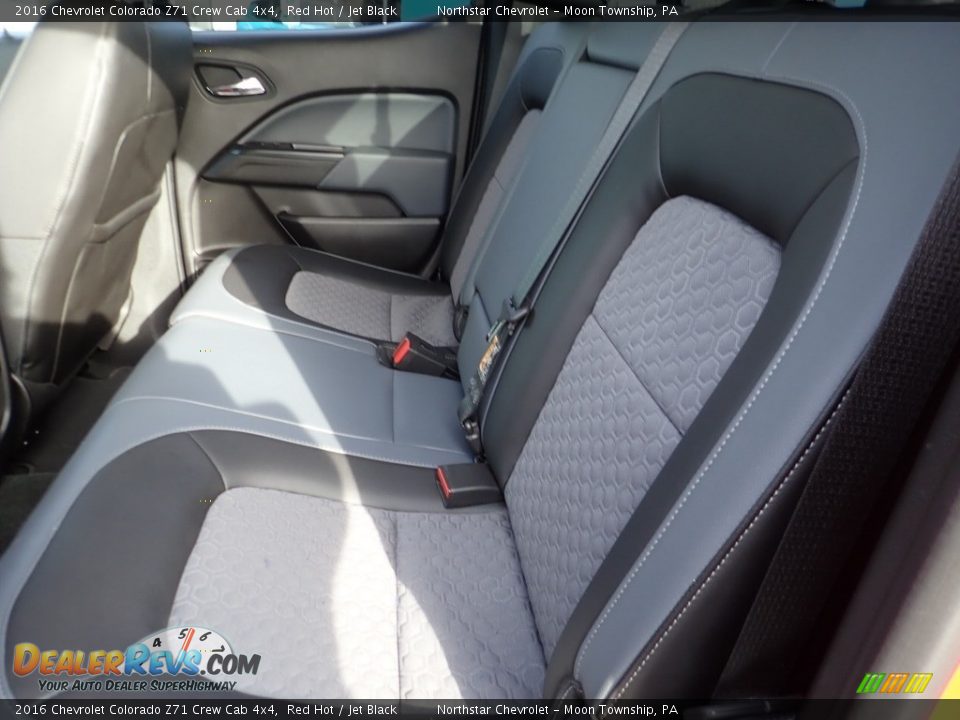 2016 Chevrolet Colorado Z71 Crew Cab 4x4 Red Hot / Jet Black Photo #21
