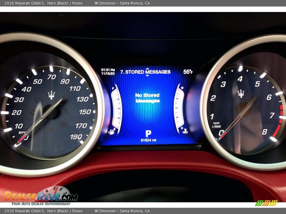 2016 Maserati Ghibli S Gauges Photo #23