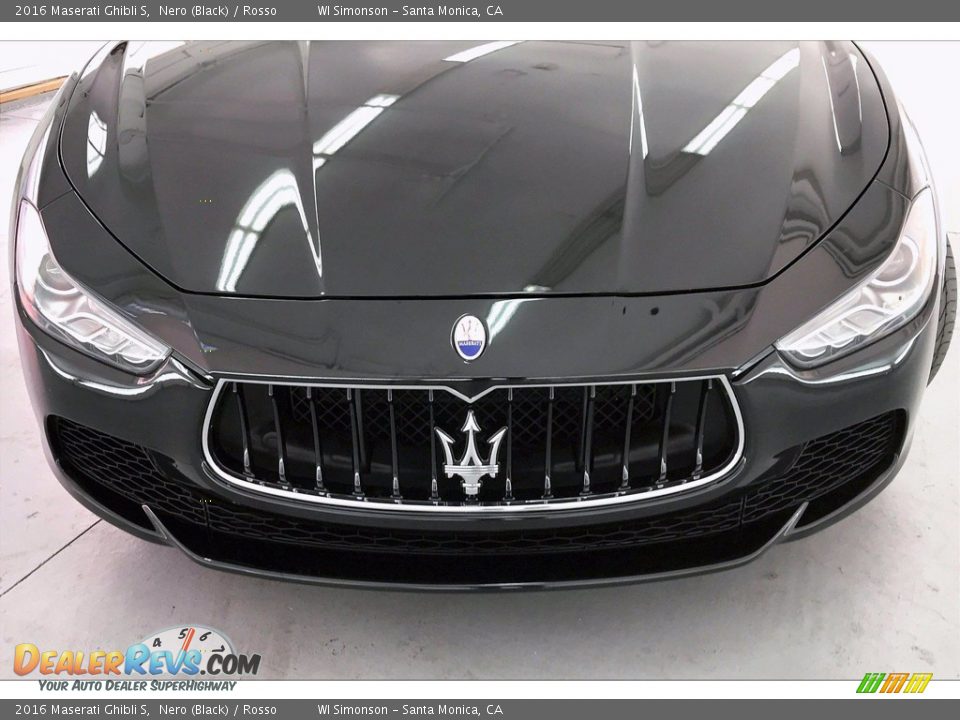 2016 Maserati Ghibli S Nero (Black) / Rosso Photo #30