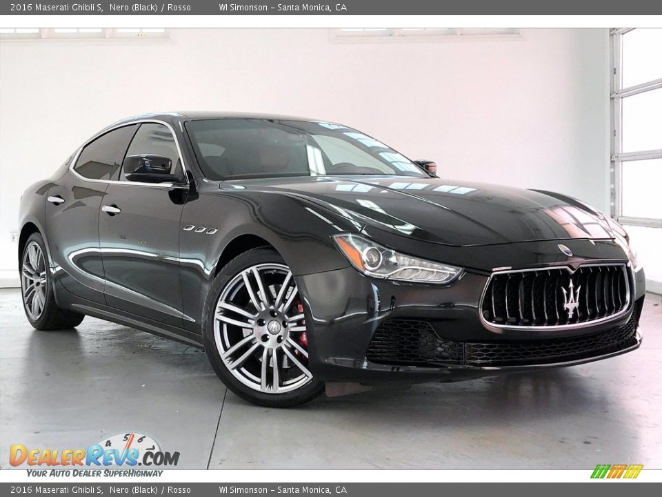 Nero (Black) 2016 Maserati Ghibli S Photo #34