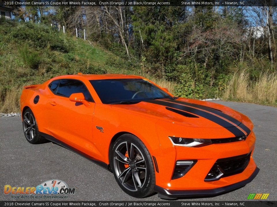 Crush (Orange) 2018 Chevrolet Camaro SS Coupe Hot Wheels Package Photo #6