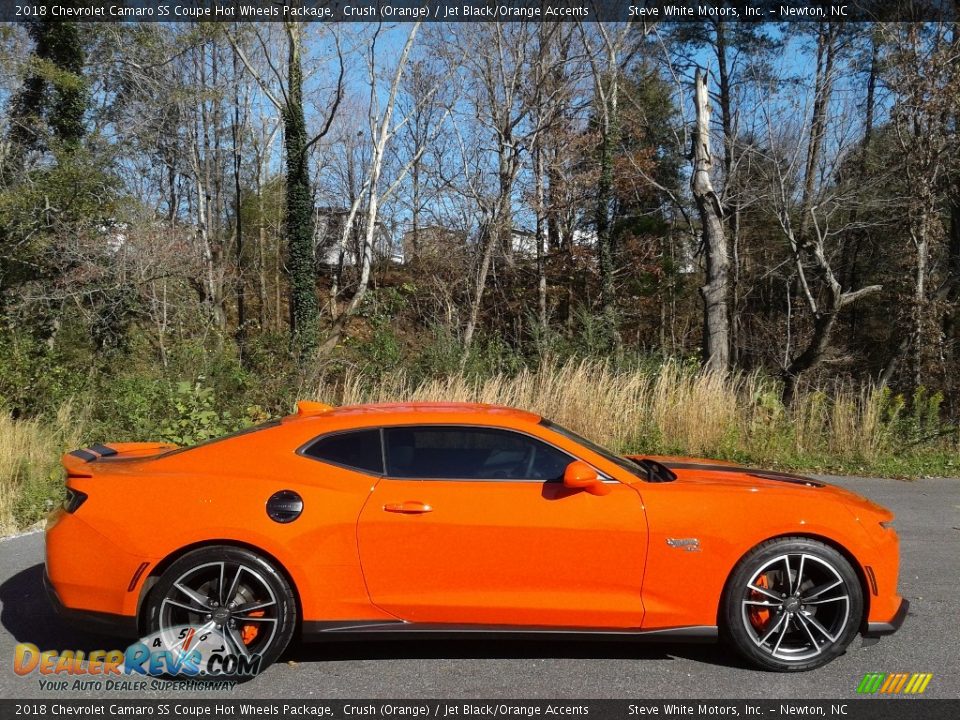 Crush (Orange) 2018 Chevrolet Camaro SS Coupe Hot Wheels Package Photo #7