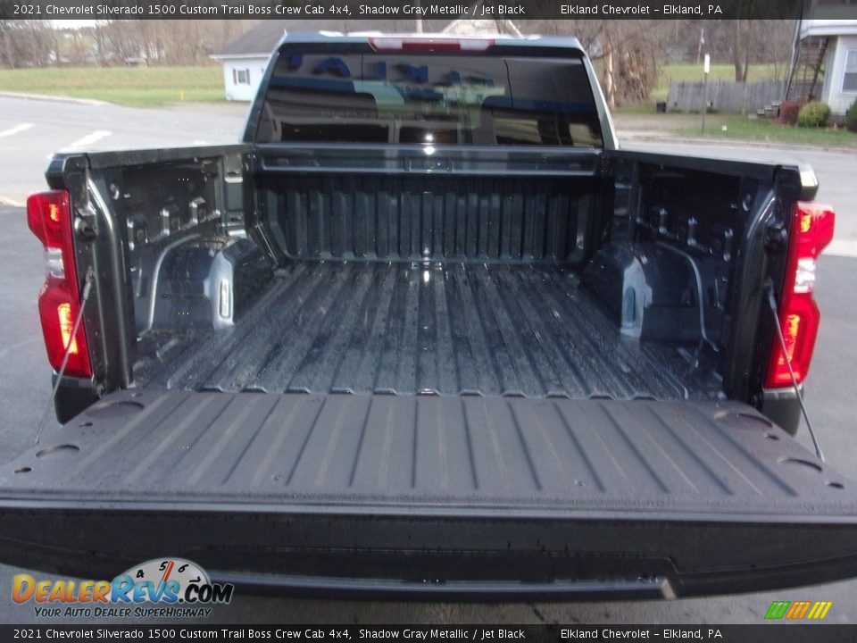 2021 Chevrolet Silverado 1500 Custom Trail Boss Crew Cab 4x4 Shadow Gray Metallic / Jet Black Photo #7