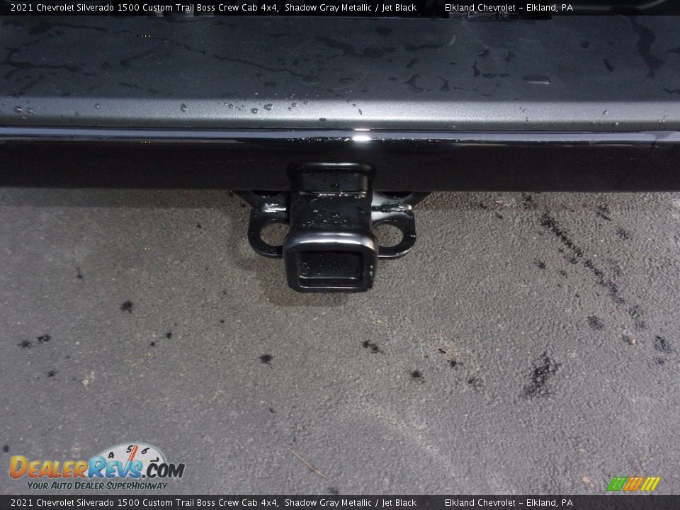 2021 Chevrolet Silverado 1500 Custom Trail Boss Crew Cab 4x4 Shadow Gray Metallic / Jet Black Photo #8