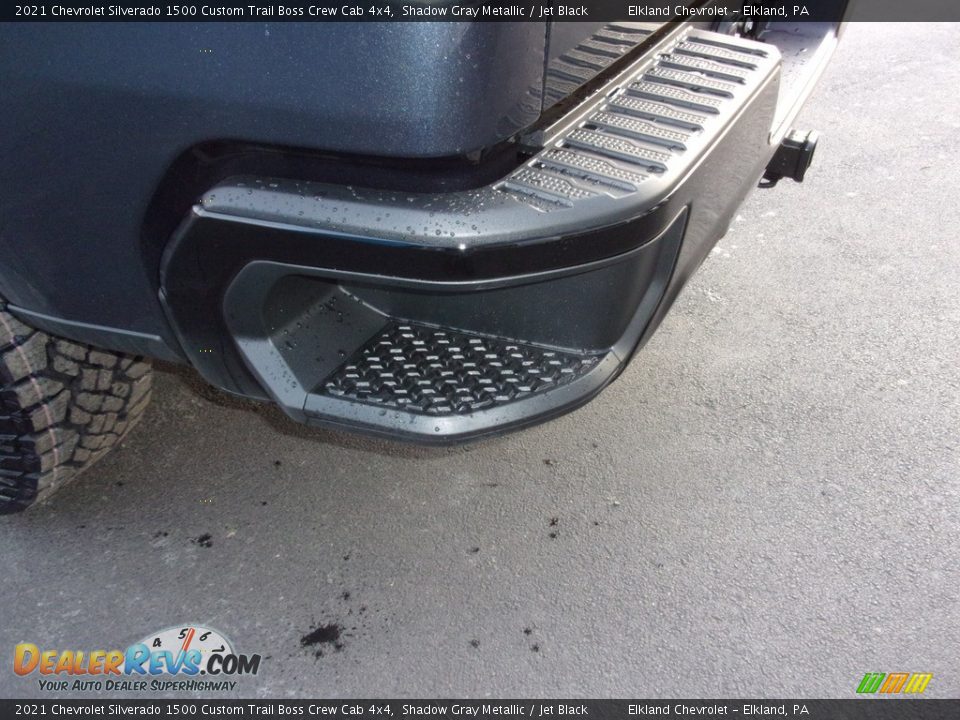 2021 Chevrolet Silverado 1500 Custom Trail Boss Crew Cab 4x4 Shadow Gray Metallic / Jet Black Photo #9