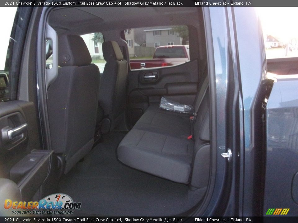 2021 Chevrolet Silverado 1500 Custom Trail Boss Crew Cab 4x4 Shadow Gray Metallic / Jet Black Photo #13