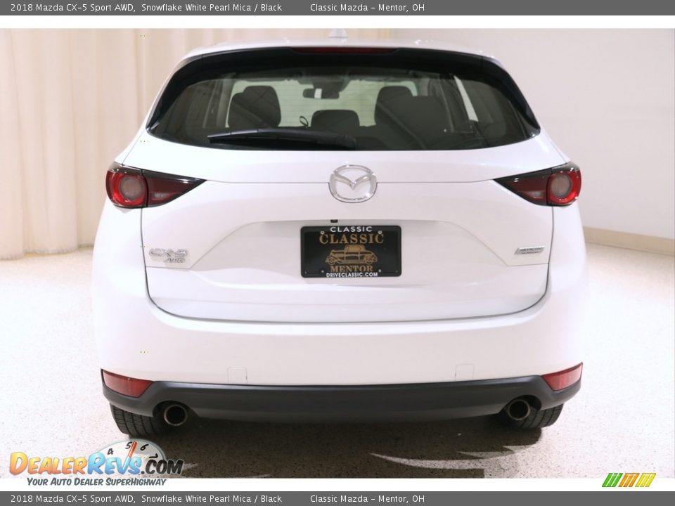 2018 Mazda CX-5 Sport AWD Snowflake White Pearl Mica / Black Photo #21