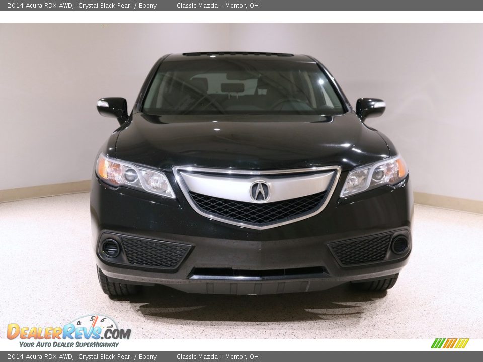 2014 Acura RDX AWD Crystal Black Pearl / Ebony Photo #2