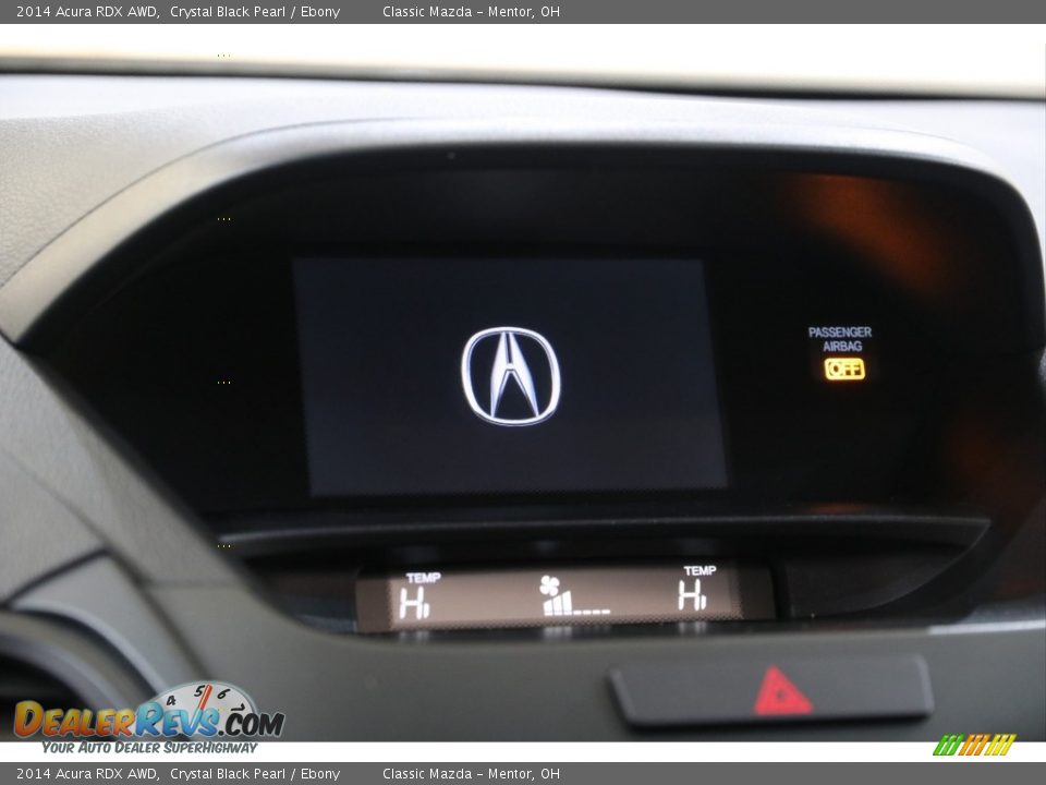 2014 Acura RDX AWD Crystal Black Pearl / Ebony Photo #10