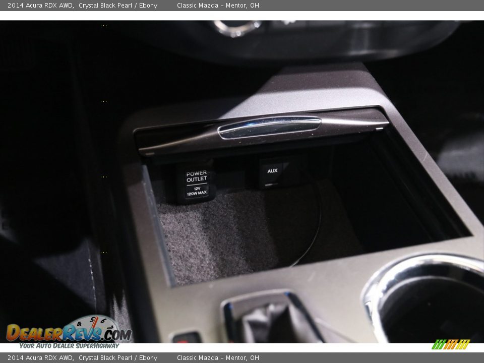 2014 Acura RDX AWD Crystal Black Pearl / Ebony Photo #14