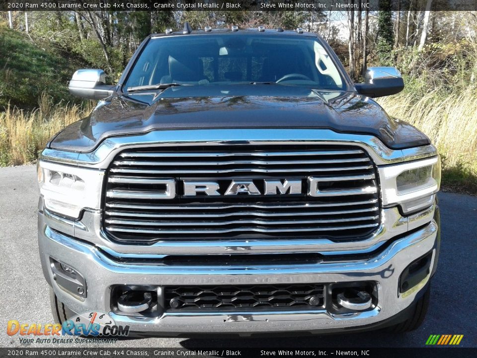 2020 Ram 4500 Laramie Crew Cab 4x4 Chassis Granite Crystal Metallic / Black Photo #3